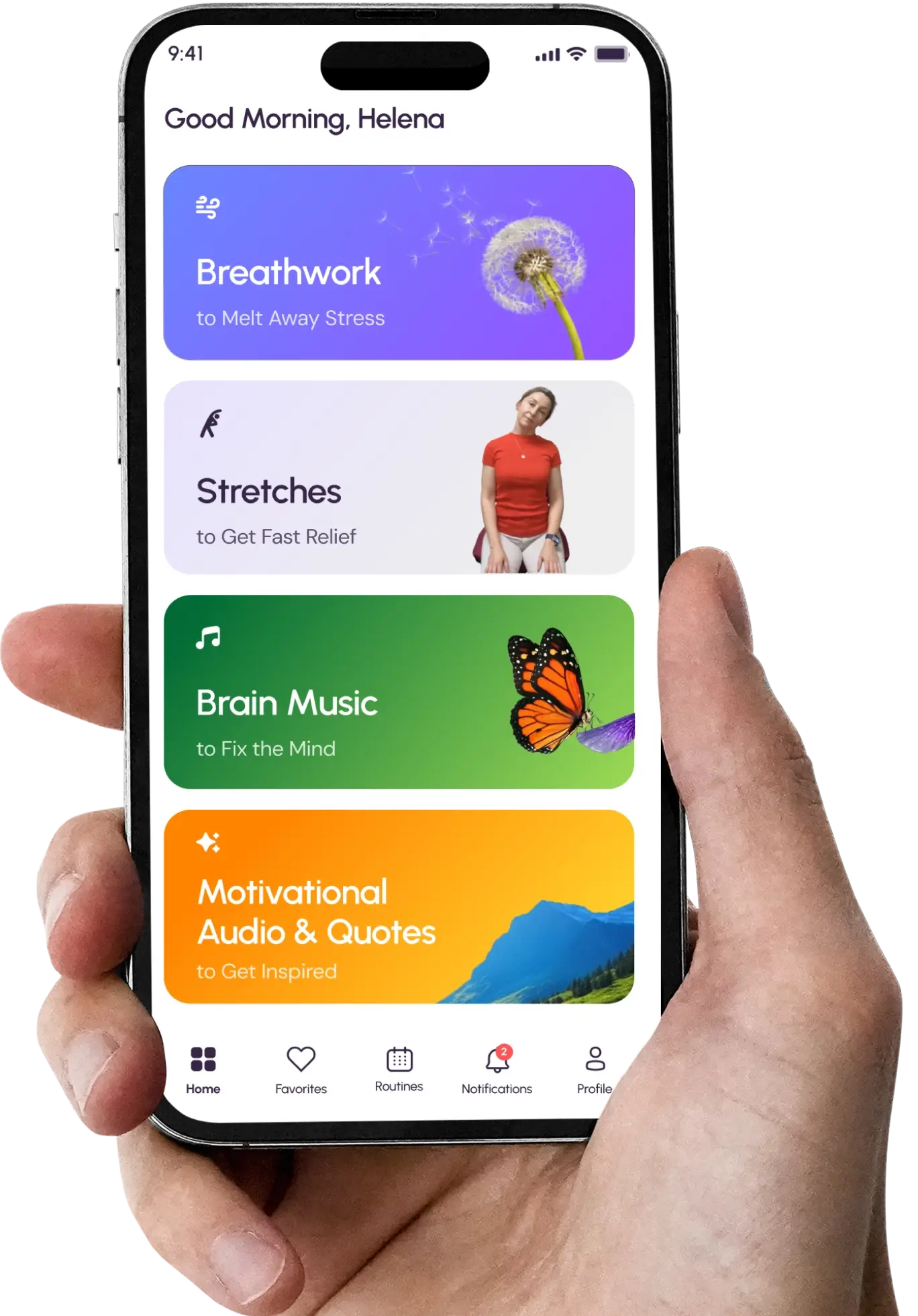 Healthy Mind App screenshot