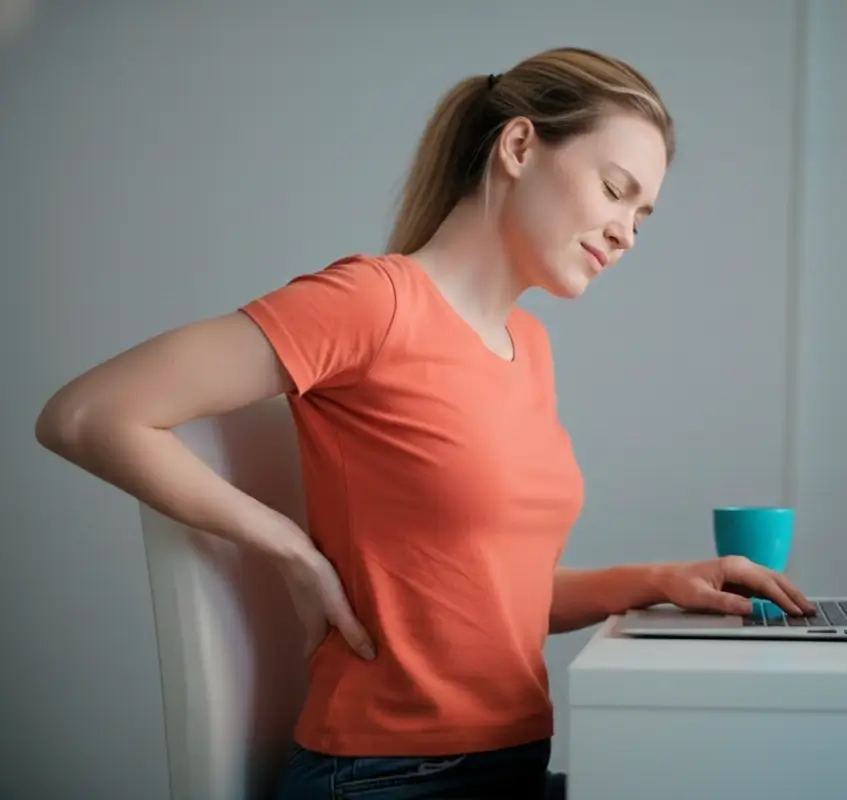 employee needs an office stretch