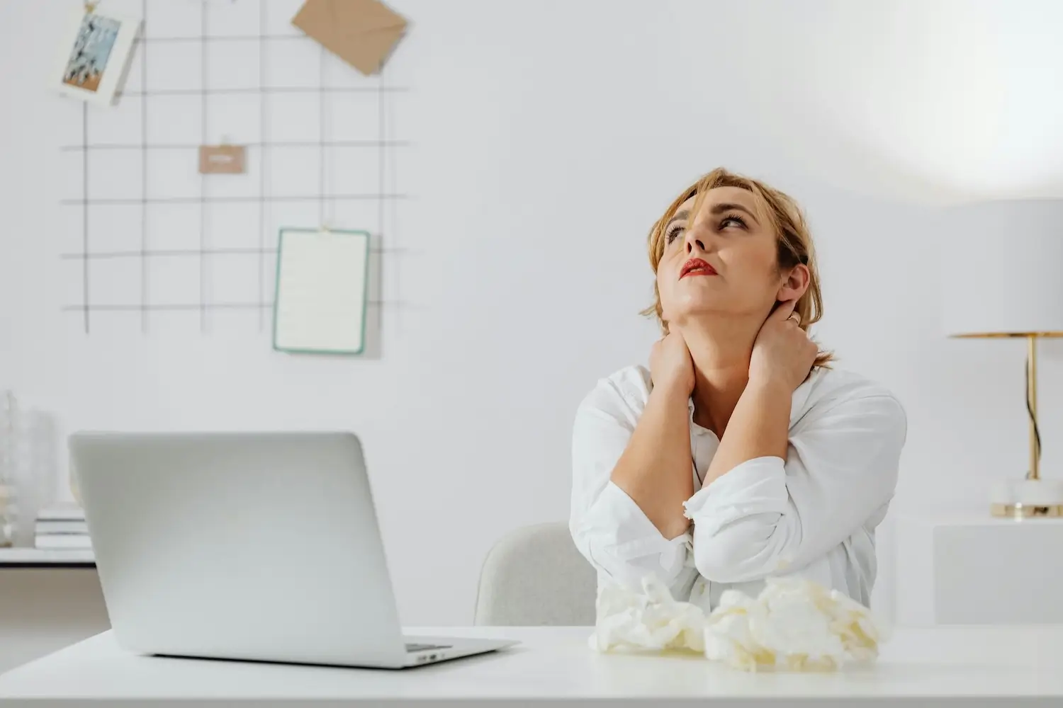 executive assistant stressed